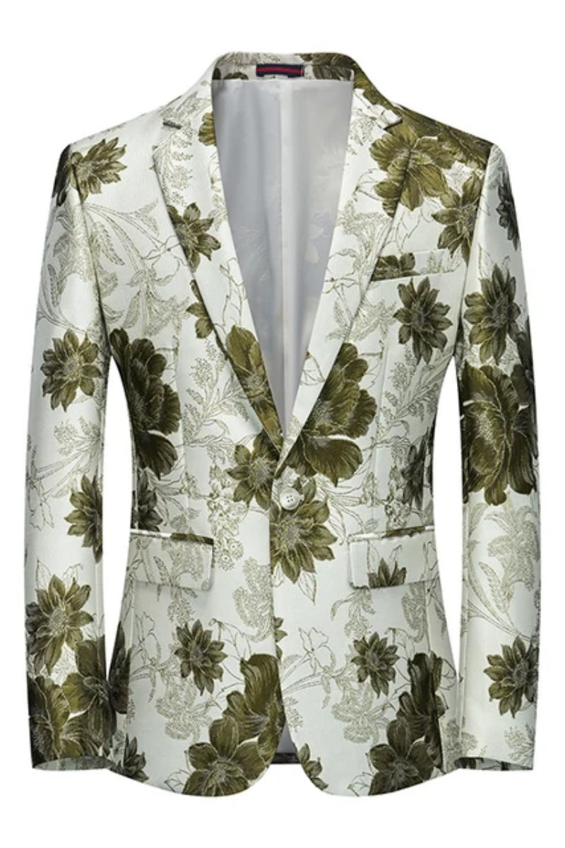 Stylish High Quality Jacquard Men's Blazer