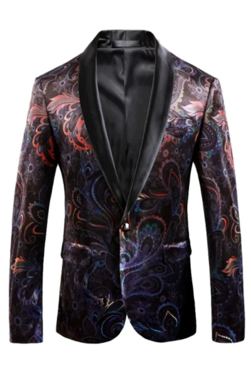 New Arrival Single Button High-End Men Blazer