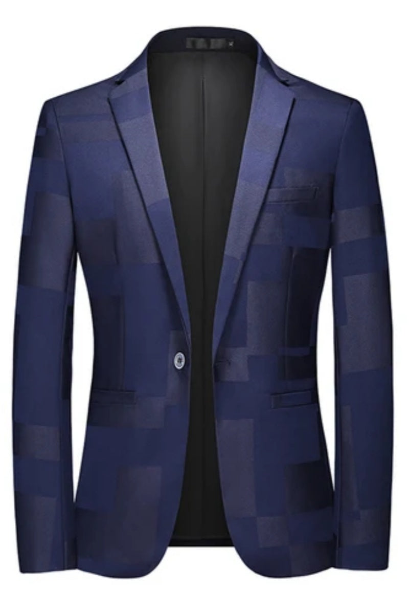 Fashion Men’s Bespoke Printing Slim Fit Blazers