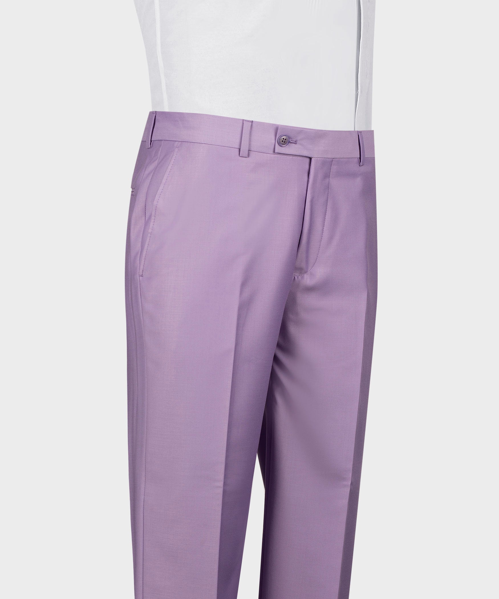 Lavender Newest Double Breasted Prom Men Suits
