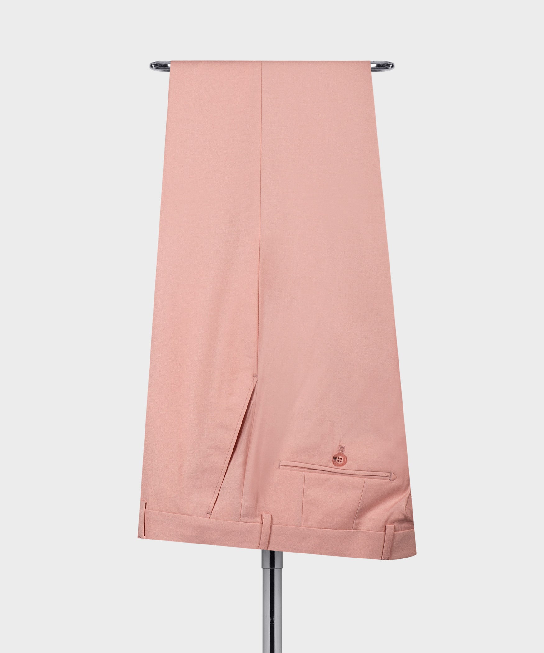 Pink New Set Chic Peaked Lapel Close Fitting Prom Suits