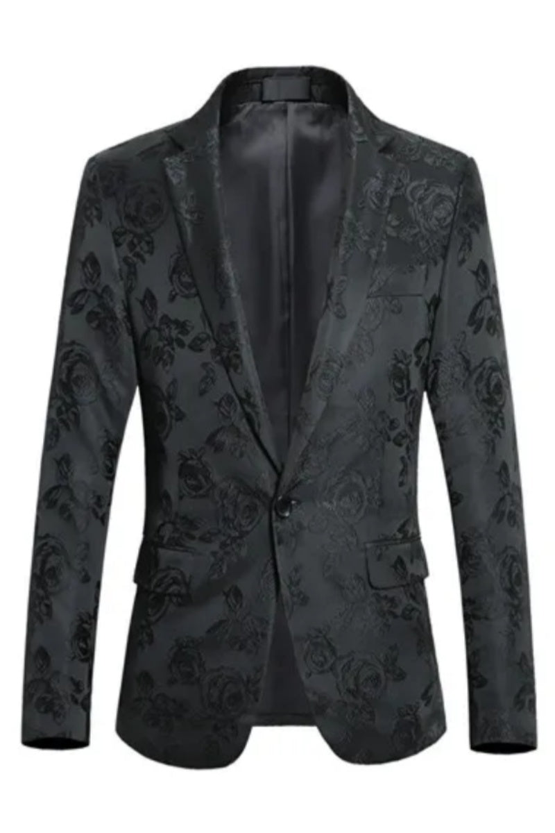Classic Jacquard Fashion Men’s Blazer