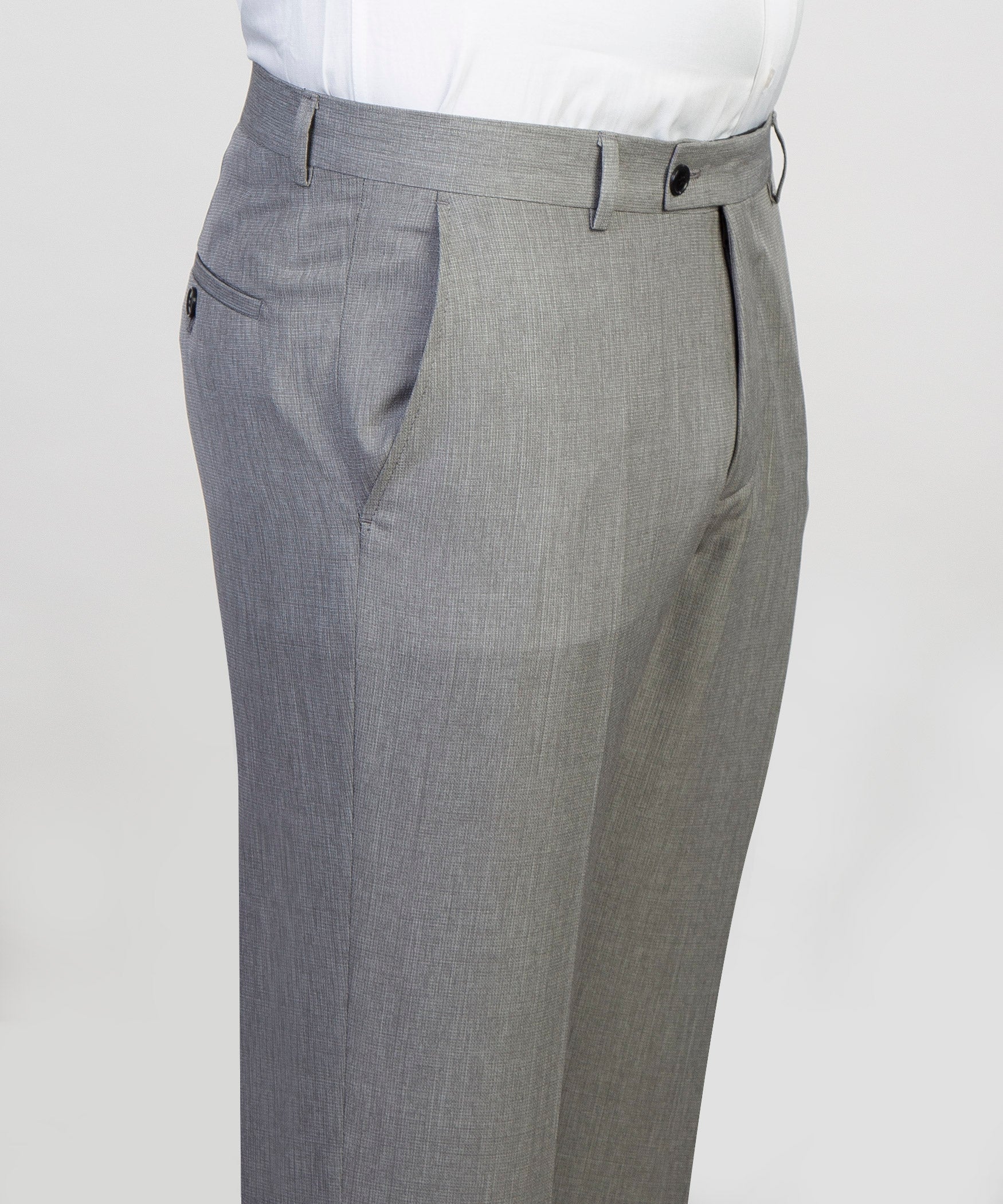 Bespoke Gray Peaked Lapel With Two-Layer Double Breasted Prom Suits