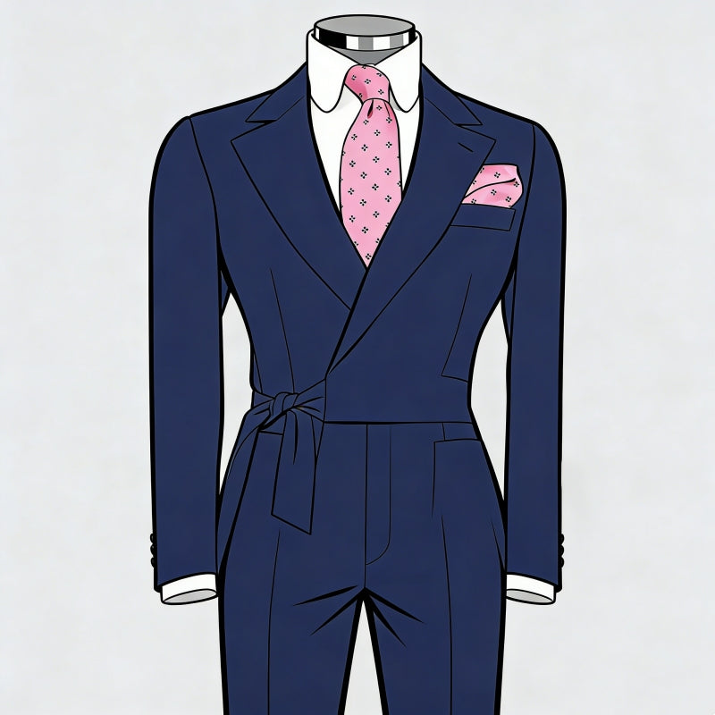 Belted Men Suits Sartorial Game-Changer For Masculine Style