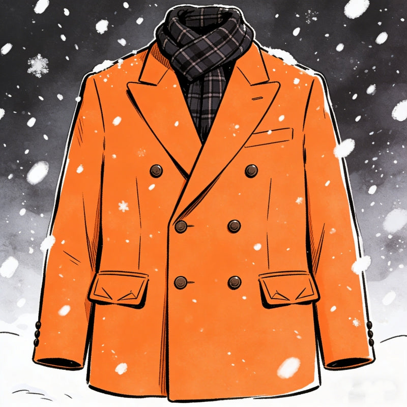 Orange Suits for Men: Brighten Up Your Winter Wardrobe
