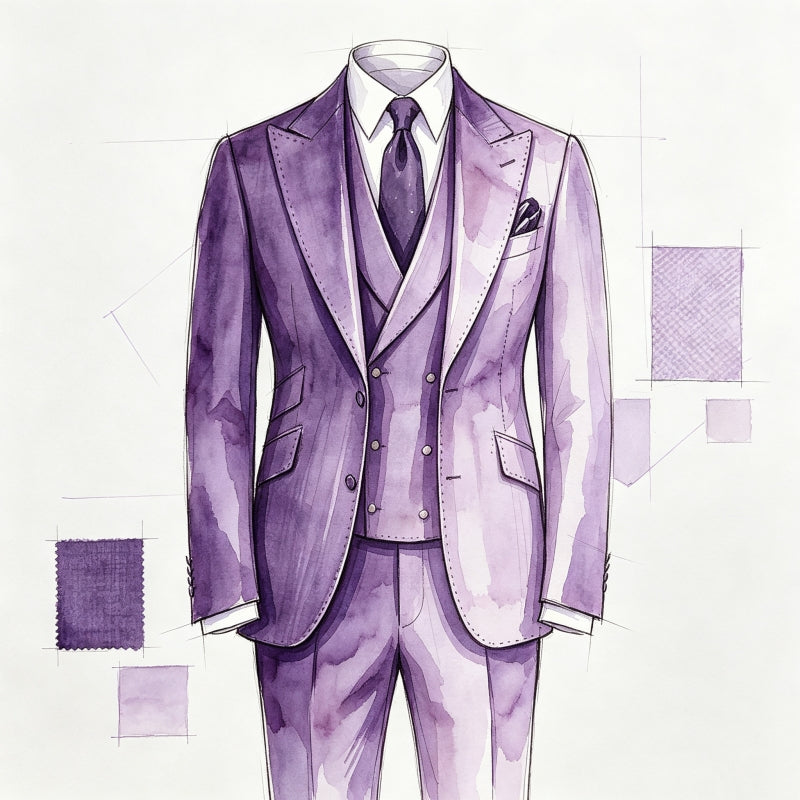 Purple Men Suits Ultimate Style Guide