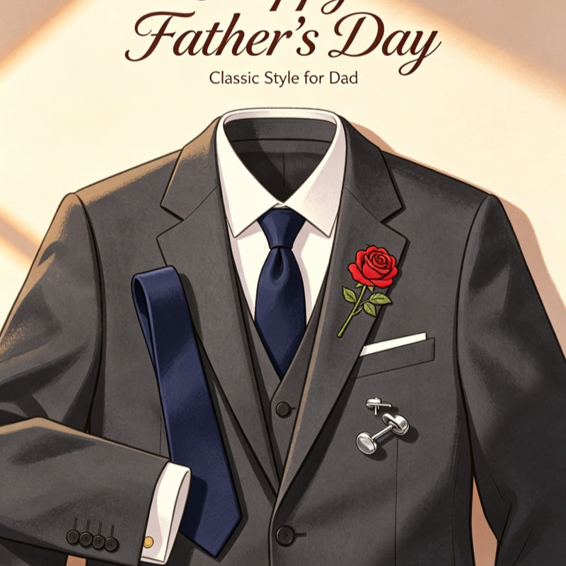 Father’s Day Suit Styling: Timeless, Gentle & Polished Outfits for Every Dad