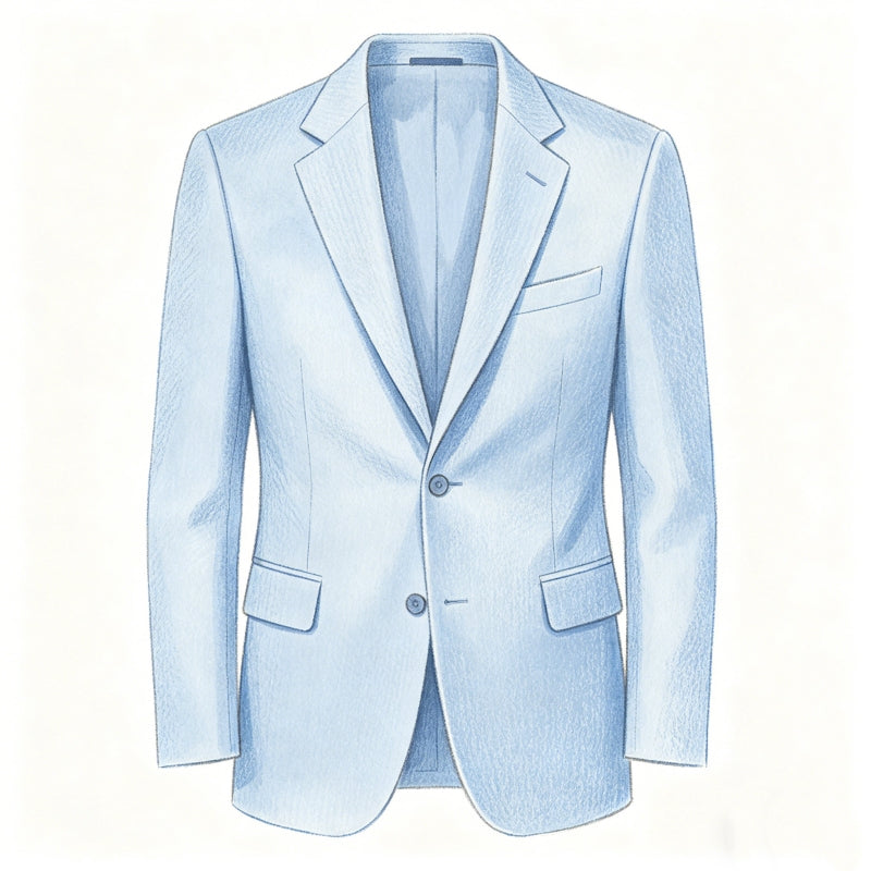 The Charm of Light Blue Suits