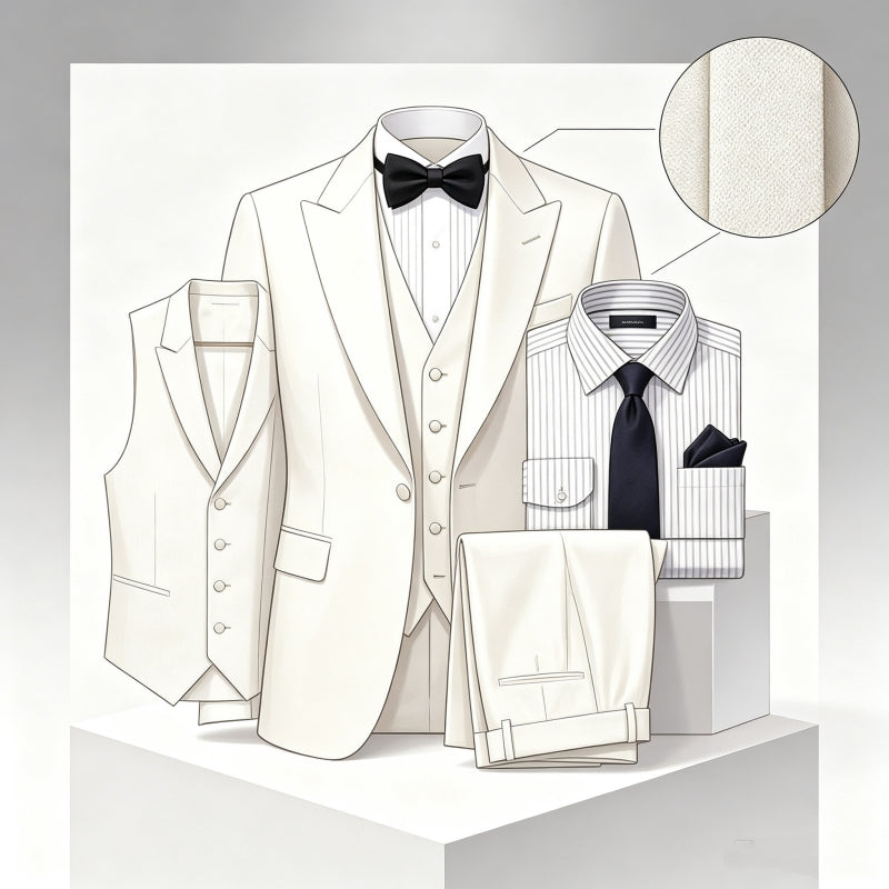These White Men Suits Redefine Formal‑Wear Elegance