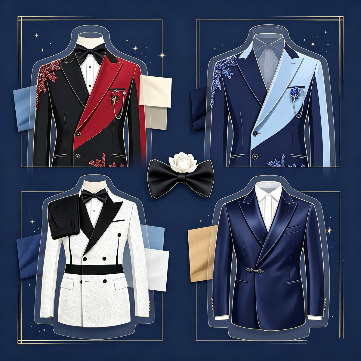 Stand Out At Prom With Our New‑Arrival Mannequin Prom Suits
