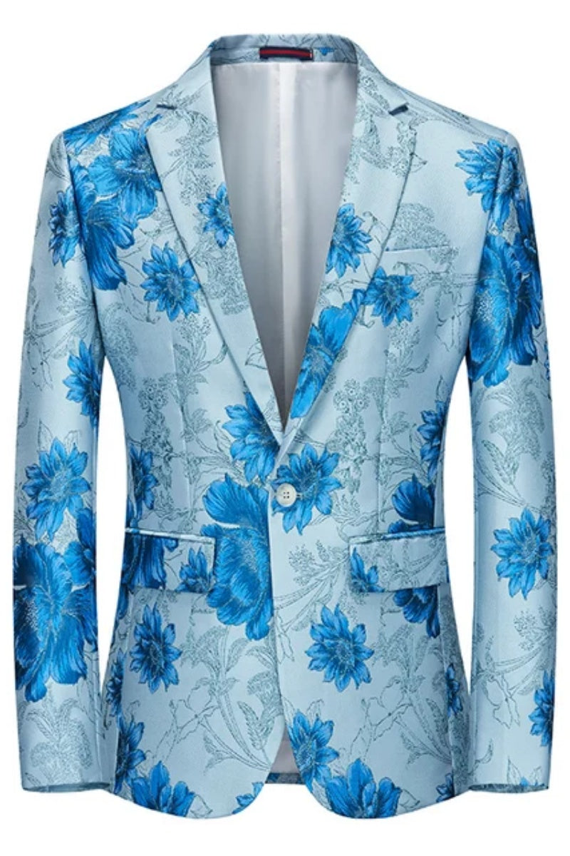 Stylish High Quality Jacquard Men's Blazer