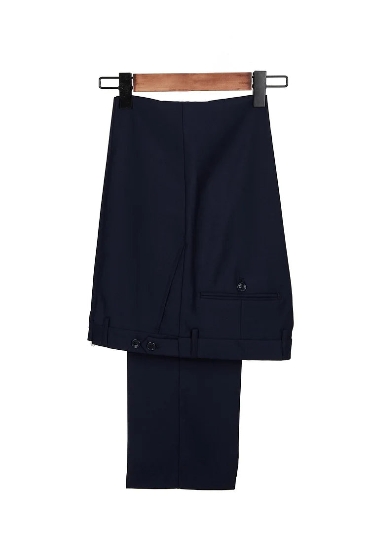 Bespoke Beige Newest 3 Pieces Peaked Lapel Prom Suits