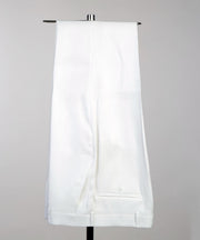 Best Fitted White Peaked Lapel Jacquard Double Breasted Prom Men Suits