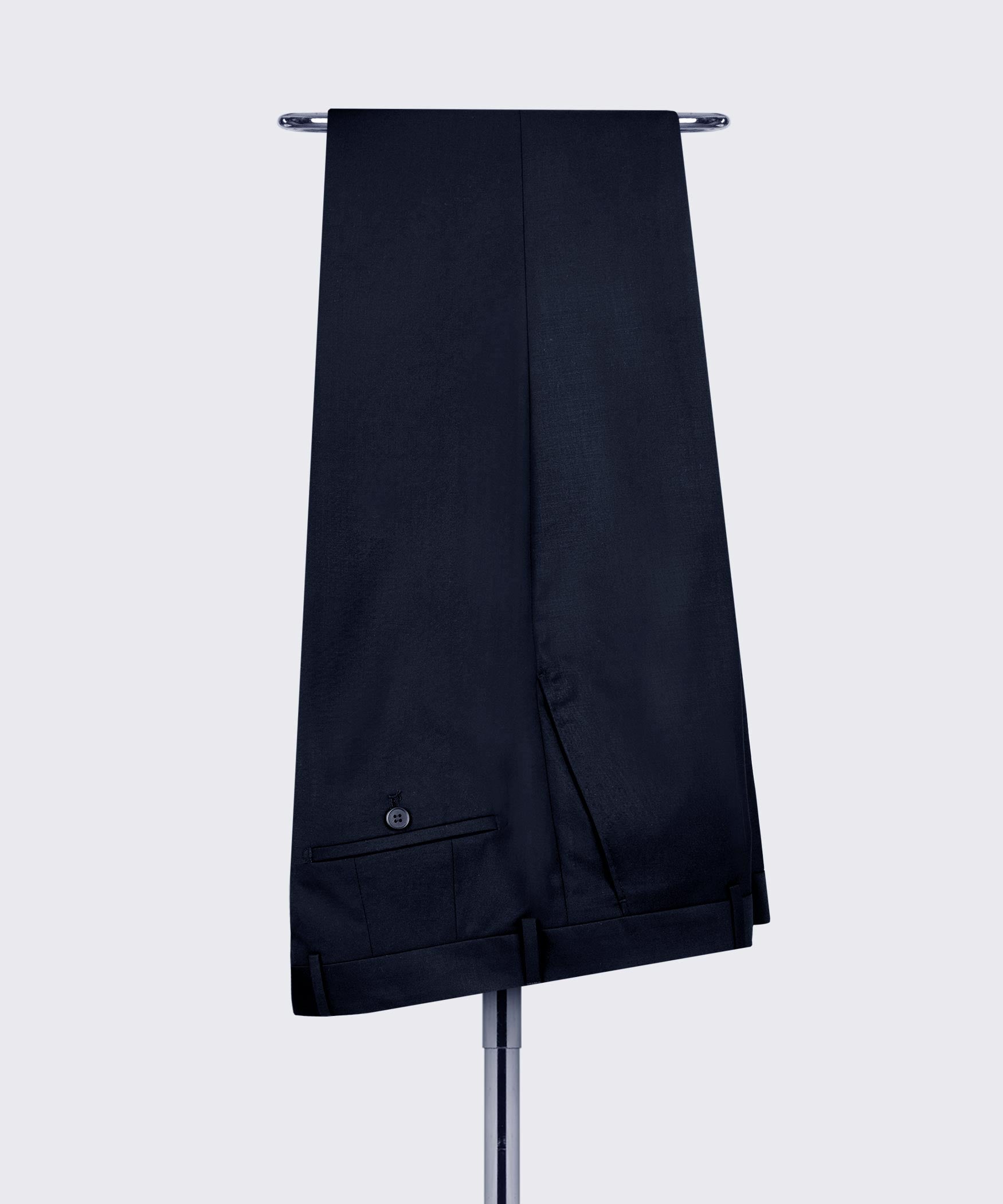 New Arrival Dark Blue Double Breasted Slim Fit Business Men Suits