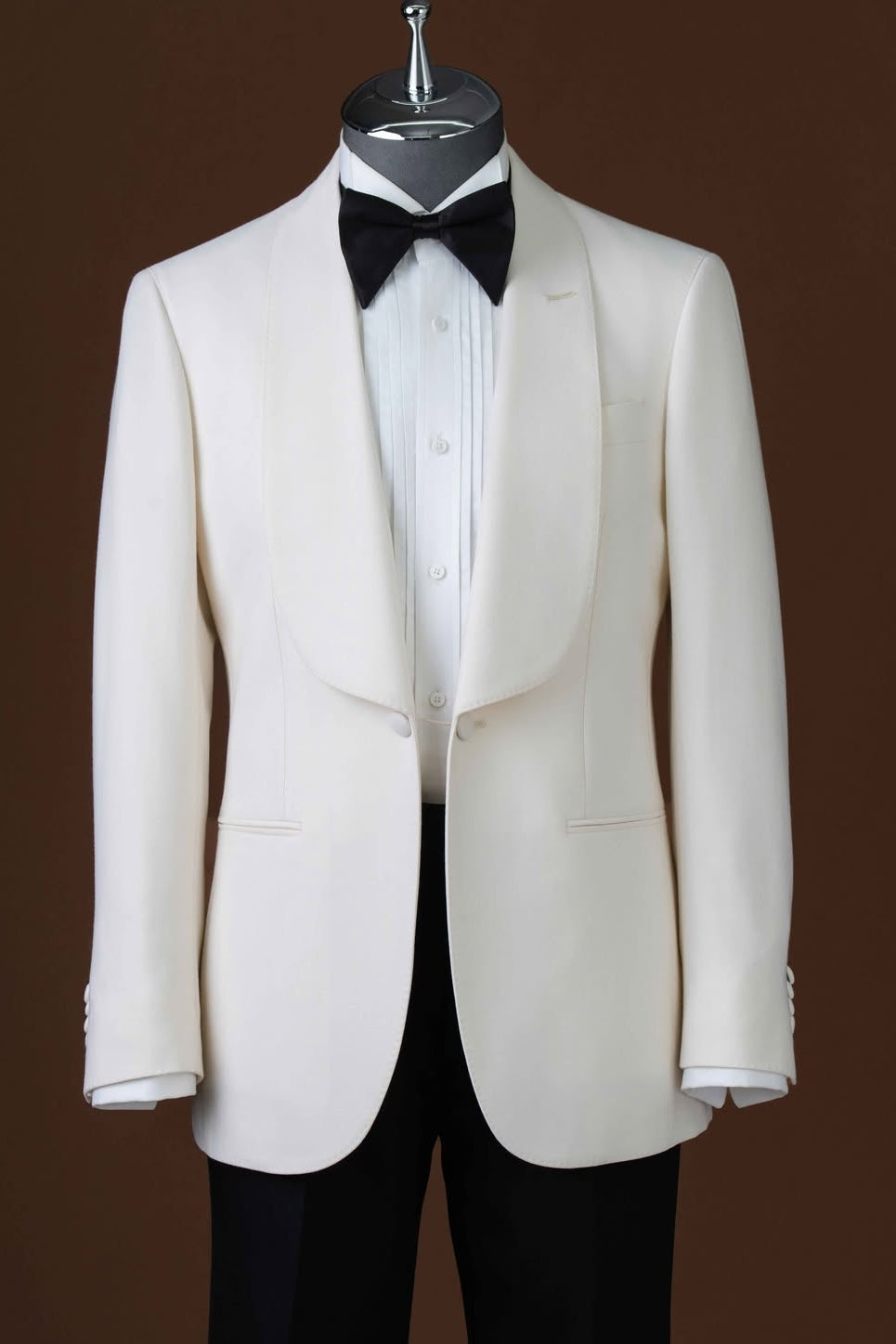 Best Fitted White Shawl Lapel Wedding Men Suits