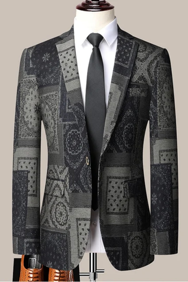 High Quality Multi-Colored Elasticity Single Men's Jacket