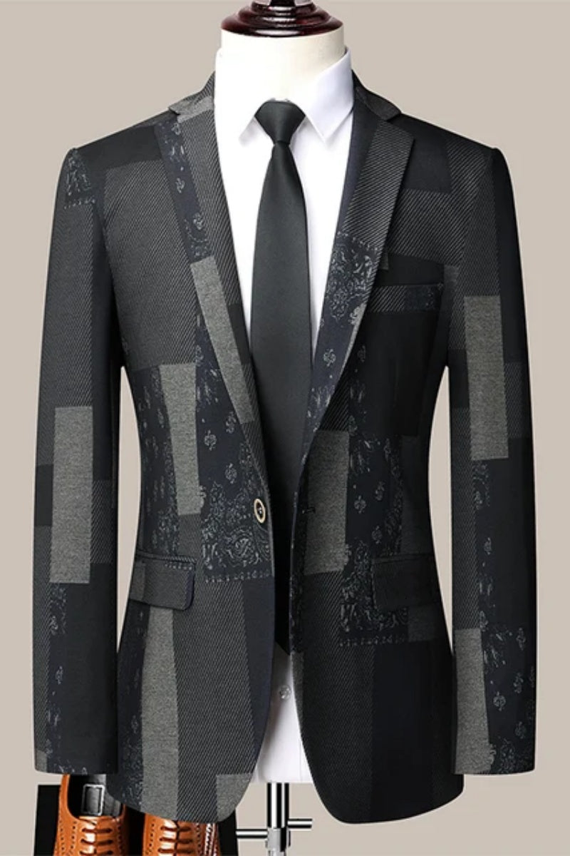 High Quality Multi-Colored Elasticity Single Men's Jacket