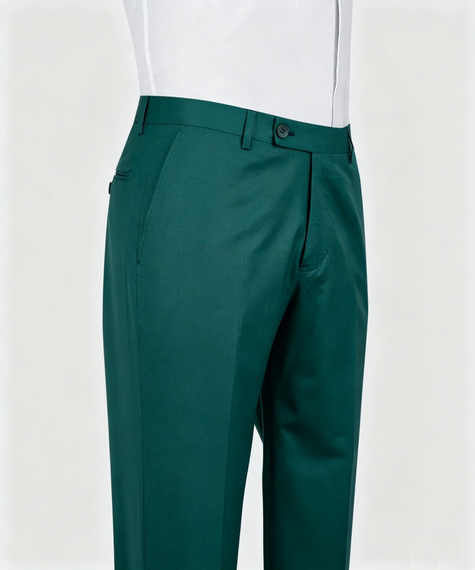Emerald Green Double Breasted Glamorous Men Prom Suits